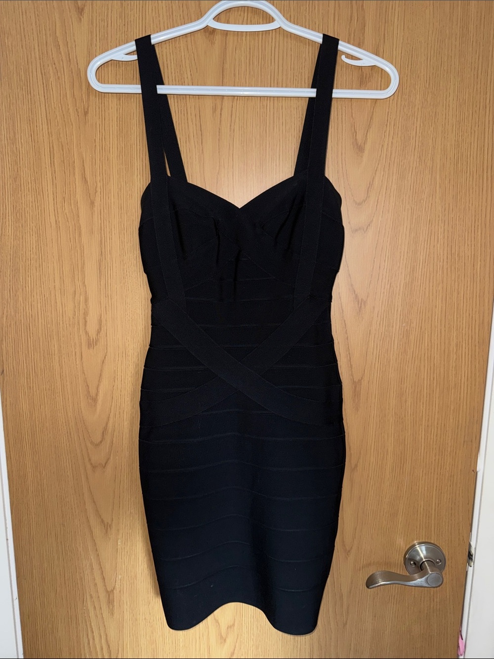 Classic Black Bandage Bodycon Dress